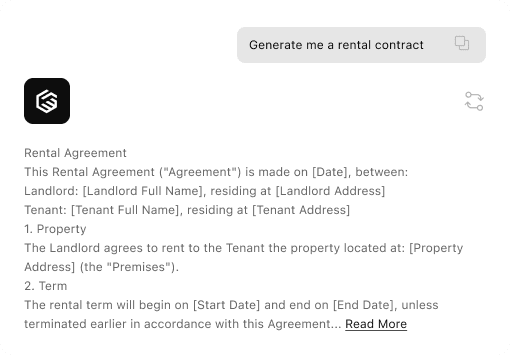 rental contract