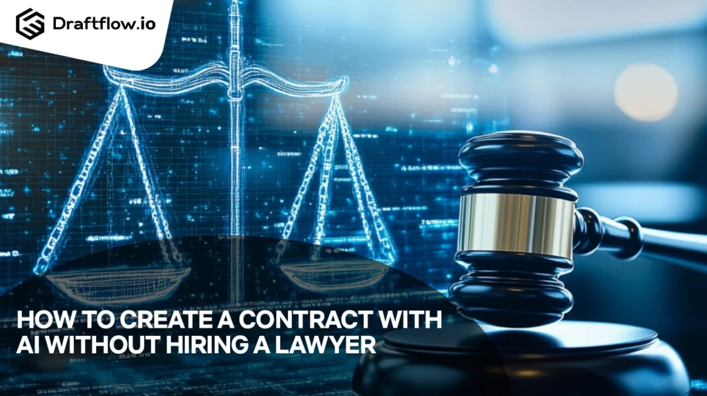 How to Create a Contract with AI Without Hiring a Lawyer