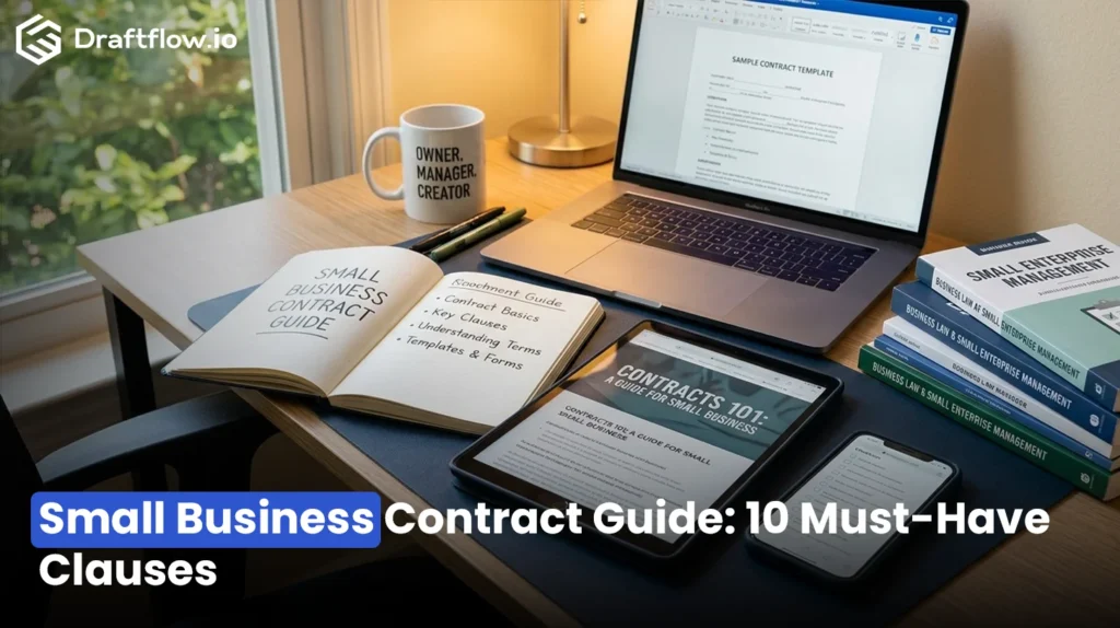 Small Business Contract Guide: 10 Must-Have Clauses
